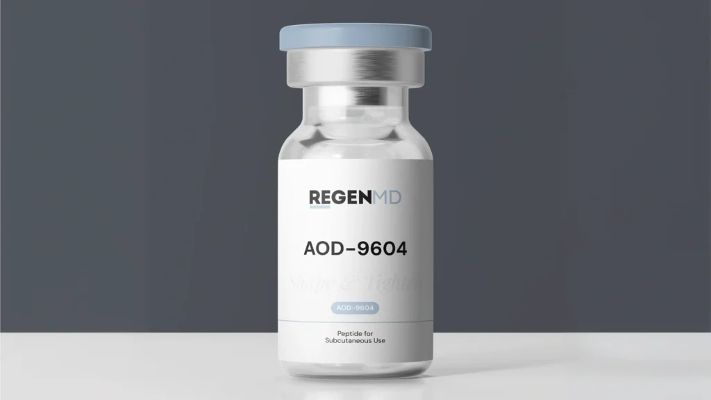 AOD-9604 is one of the best peptides for direct fat burning lipolysis.